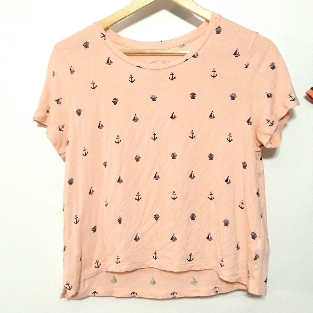 Seriously soft Girl Tee Bundle pineapple sail boat - Picture 2 of 7